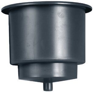 Beckson Marine GH43D-B1 Drink Holder W/drain  Black - LMC Shop