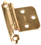 RV Designer H237 Hinge-Self Closing Brass 2/pk - LMC Shop