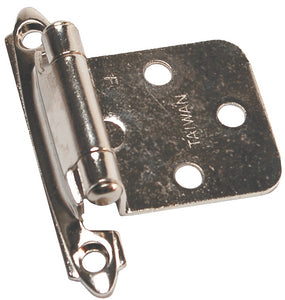 RV Designer H238 Hinge-Self Closing Nickel 2/pk - LMC Shop