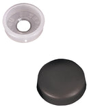 RV Designer H603 Screw Cover-Blk. (Pack of 14) - LMC Shop