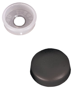 RV Designer H603 Screw Cover-Blk. (Pack of 14) - LMC Shop