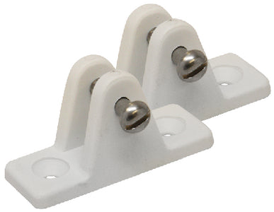 Sea-Dog Line 273231-1 Lg Deck Hinge/angled Wht  2/cd - LMC Shop