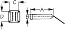 Sea-Dog Line 325190-1 Stainless Removeable Rod Holde - LMC Shop