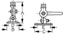 Sea-Dog Line 329130-1 Nylon Antenna Base - Lever Typ - LMC Shop