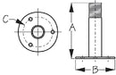 Sea-Dog Line 329515-1 Stainless Fixed Antenna Mount - LMC Shop