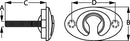 Sea-Dog Line 371840 Ss Ski Tow Flush Mount - LMC Shop