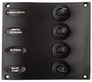 Sea-Dog Line 424604-1 4-Toggle Switch Panel - LMC Shop
