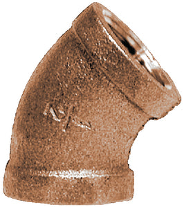 Brass Fittings 44183 1/2 Bronze 45 Deg Elbow - LMC Shop