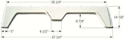 Icon Technologies 390 Fender Skirt Tandem 61 1/2 X15 - LMC Shop