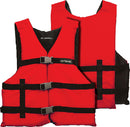 Airhead PFDs 10002-03-a-RD Youth Nylon Open Side - Red - LMC Shop
