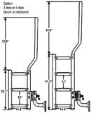 Quality Mark 28801 Bowstep Starboard 3 Step - LMC Shop