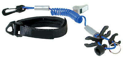 Seachoice 11724 Ultimate Safe  Lanyard Blu/svr - LMC Shop