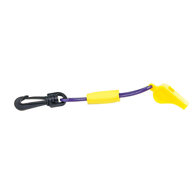 Seachoice 11727 Whistle W/lanyard-Purp/yelw - LMC Shop