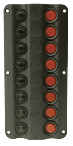 Seachoice 12341 Switch Panel Led 8 Gang - LMC Shop