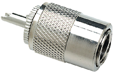 Seachoice 19821 Pl259 Chr/br Cable Plug - LMC Shop