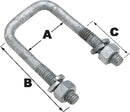 Seachoice 57210 Sq U 7/16-14x2-1/16x2-13/16 B - LMC Shop