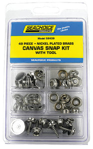 Seachoice KP7260SC Kit 49 Pc Canvas Snap W/tool - LMC Shop