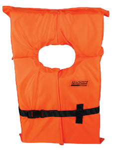 Seachoice EPE1110AK1AUO-85520 Orange Adult Life Vest - LMC Shop