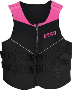 Seachoice 630S-PINK/BLK-85966 Neo Vest Pink/blk Small - LMC Shop