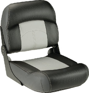 LCI Interior 702522 Fld Dwn Fish Seat Low Bck Grey - LMC Shop