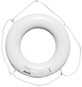 Cal-June GW-X-20 20  White Ring Buoy W/o Strap - LMC Shop