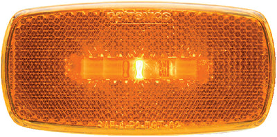 FulTyme RV 590-1184 1led Mark Lite Oval Blak Amber - LMC Shop