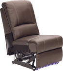 THOMAS PAYNE ARMLESS RECLINER MAJ. CHOC - LMC Shop