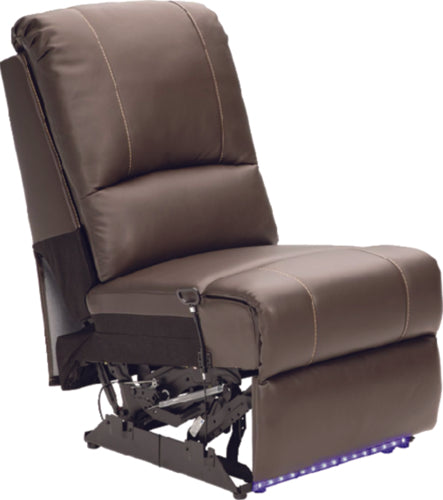 THOMAS PAYNE ARMLESS RECLINER MAJ. CHOC - LMC Shop