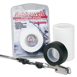 C Sherman Johnson 50115 Rubbaweld Tape 1inx15ft White - LMC Shop