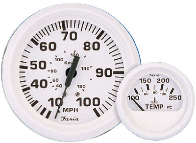 Faria F13123 Dress White Trim Gauge  Omc - LMC Shop