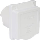 Parkpower by Marinco 50ARVIW Power Inlet 50a White - LMC Shop