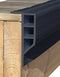 Dock Edge DE1116F Bumper Blk 8ft Length 3/bx - LMC Shop