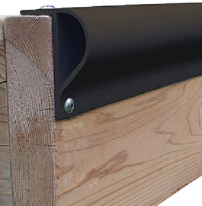 Dock Edge DE1117F Slant P Profile Blk 24ft - LMC Shop