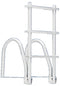 Dock Edge DE2113F Dock Ladder 3 Step Flip Up Wht - LMC Shop