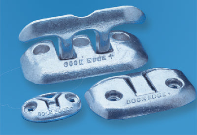 Dock Edge DE2606PF Dock Cleat Flip Up 6in Alum. - LMC Shop