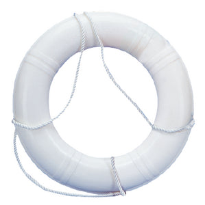 Dock Edge DE55221F Life Ring Buoy 20in White Usa - LMC Shop