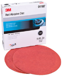 3M Marine 1678 Red Hookit Disc 8 40d 25/bx - LMC Shop