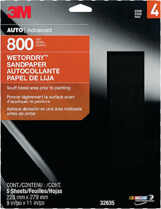 3M Marine 32043 Imp W/d P220 Sandpaper    5/pk - LMC Shop