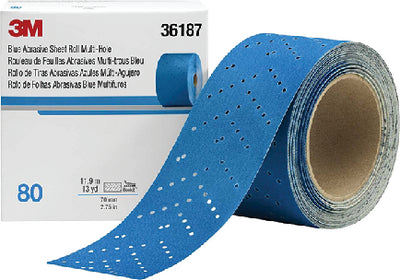 3M Marine 36191 Roll Hookit Blue 2.75x13 180 - LMC Shop