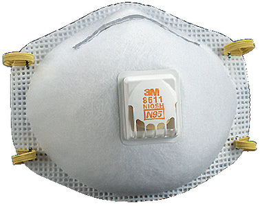 3M Marine 8511 Respirator W/nose Clip (10/pk) - LMC Shop