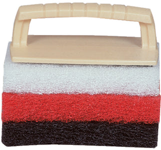 Starbrite 40023 Scrub Kit W-Handle & 3 Pads - LMC Shop