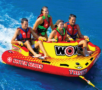 WOW Watersports 15-1080 Trinity 4p Sister Towable - LMC Shop