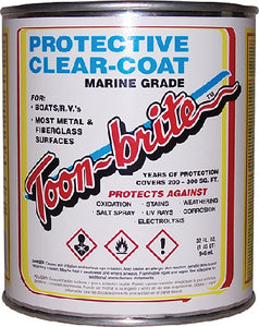 Toonbrite P100QT Alum Protect Clearcoat Qt - LMC Shop