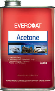 Evercoat 100581 Acetone Gal - LMC Shop