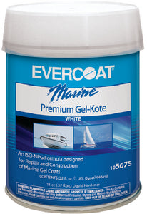 Evercoat 105673 Gel Kote- White Pint - LMC Shop