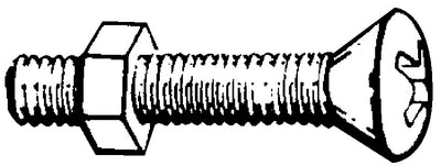 Handiman 702 1/4-20x1 Phil Oh M/screw W/nu - LMC Shop