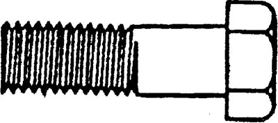 Handiman 843 1/4x1-1/2 Hex Hd M/screw W/nu - LMC Shop