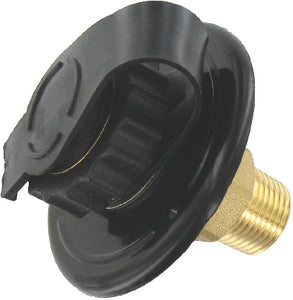 Valterra A01-0169LFVP Plastic Inlet Black Lead-Free - LMC Shop