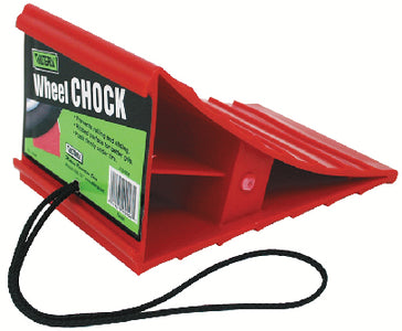 Valterra A100908 Red Wheel Chock With Black - LMC Shop