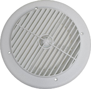 Valterra A10-3355VP Air Port Vent Louvered 4  Wht - LMC Shop